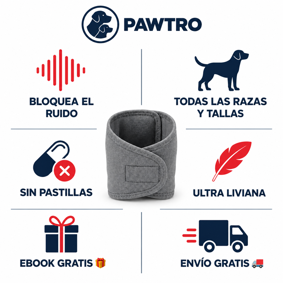 Orejeras Calmantes para Perros
